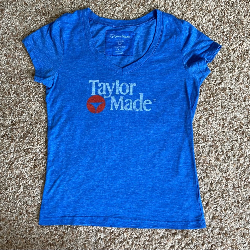 TaylorMade Logo Tee Vintage Style Golf T-shirt